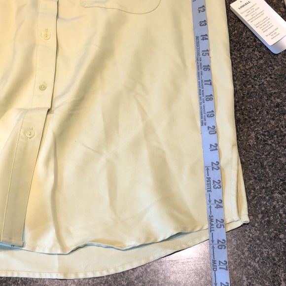 NWT Dana Gibson Leisure Pant Suit Button up Top Drawstring Waist Pants Large - Picture 9 of 12